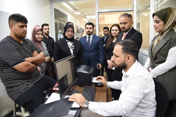 بعد مديريتي الشعب والكرخ الأولى.. وزارة العدل تعلن إطلاق نظام أتمتة معاملات البيع والشراء في مديرية تسجيل عقاري الكاظمية الأولى
