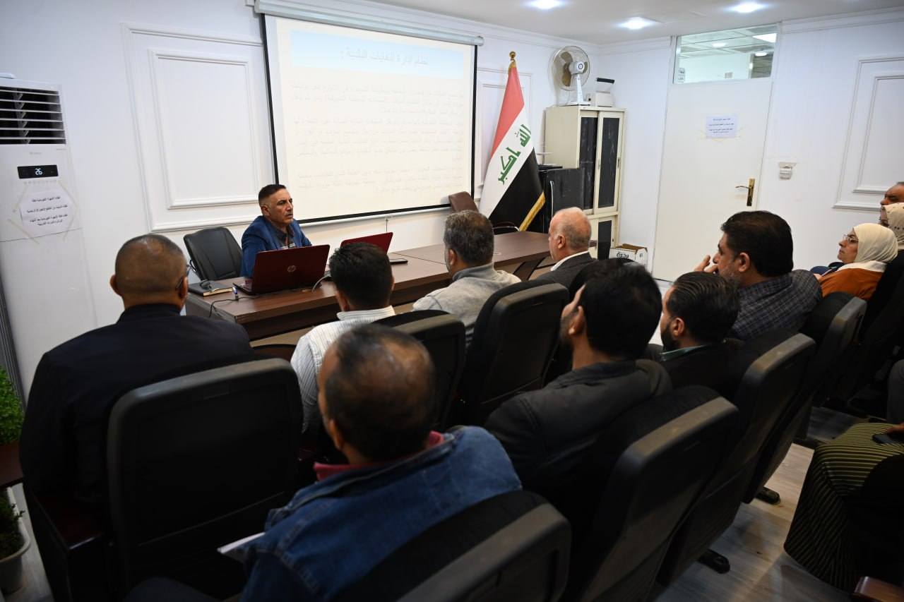 قسم الجودة الشاملة والتطوير المؤسسي ينظم ورشة توعوية حول إدارة المخلفات والنفايات